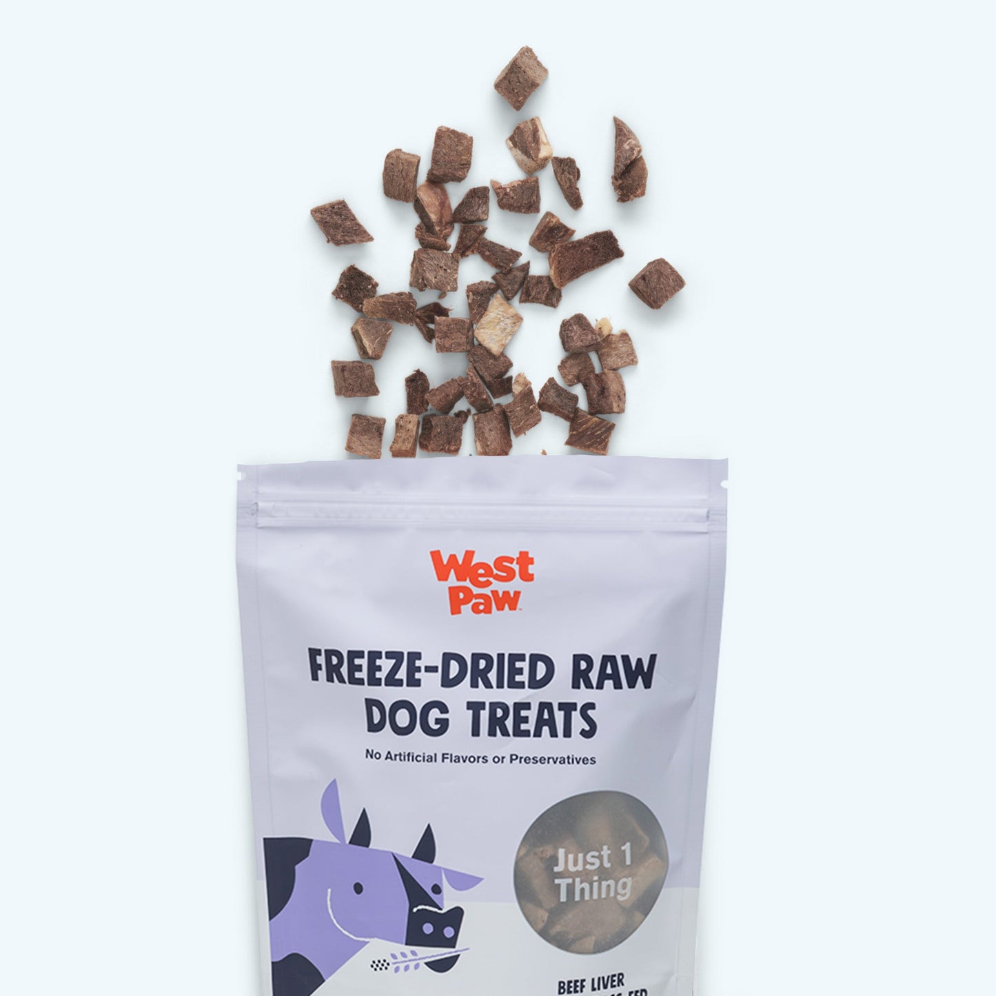 West Paw Freeze-Dried Raw Beef Liver Treats