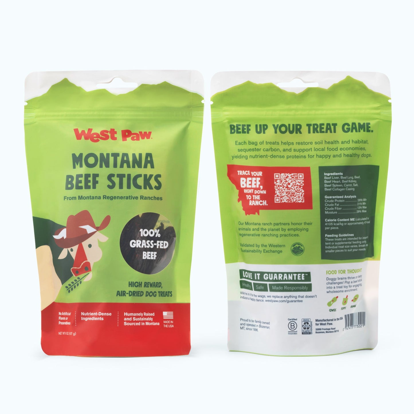 West Paw Montana Beef Sticks