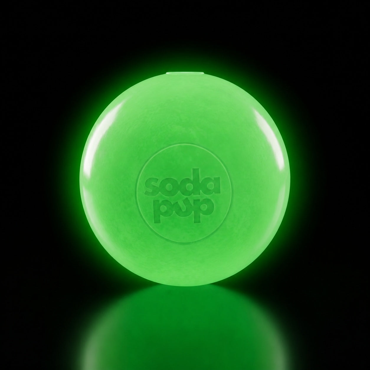 SodaPup Squeak Ball - Durable Squeaky Dog Toy, Floats, Chew Toy | USA Made