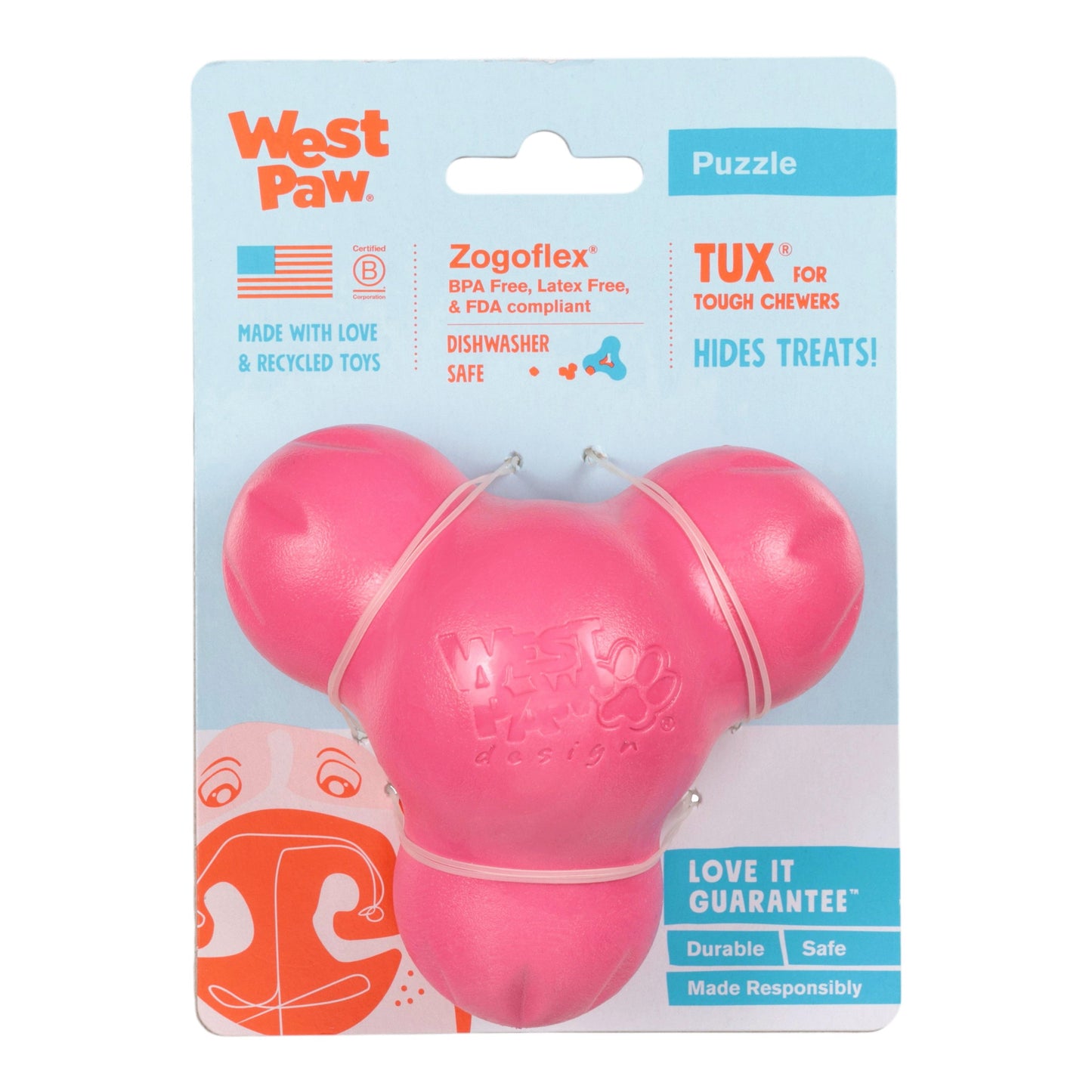 West Paw Tux Geranium