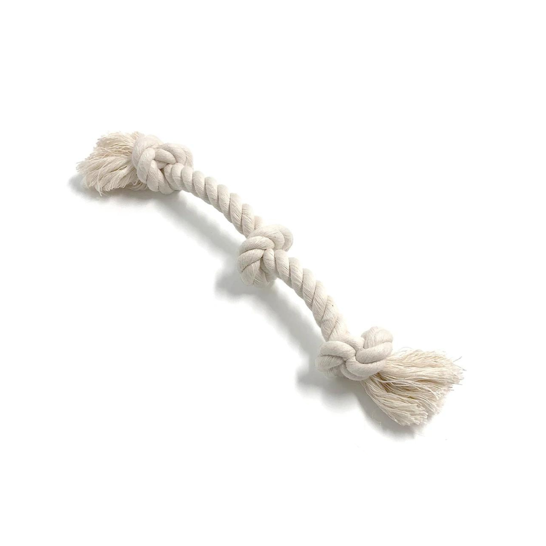 Boba & Vespa - 100% Organic Cotton Rope Dog Toy - 5 Sizes | Boba & Vespa
