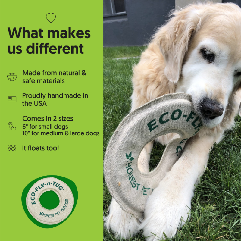 Honest Pet Products ECO-FLY-N-TUG
