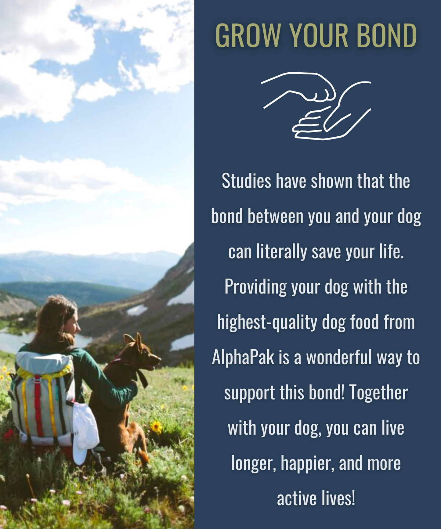 AlphaPak Freeze-Dried Raw Beef — Formulated for Dog Longevity