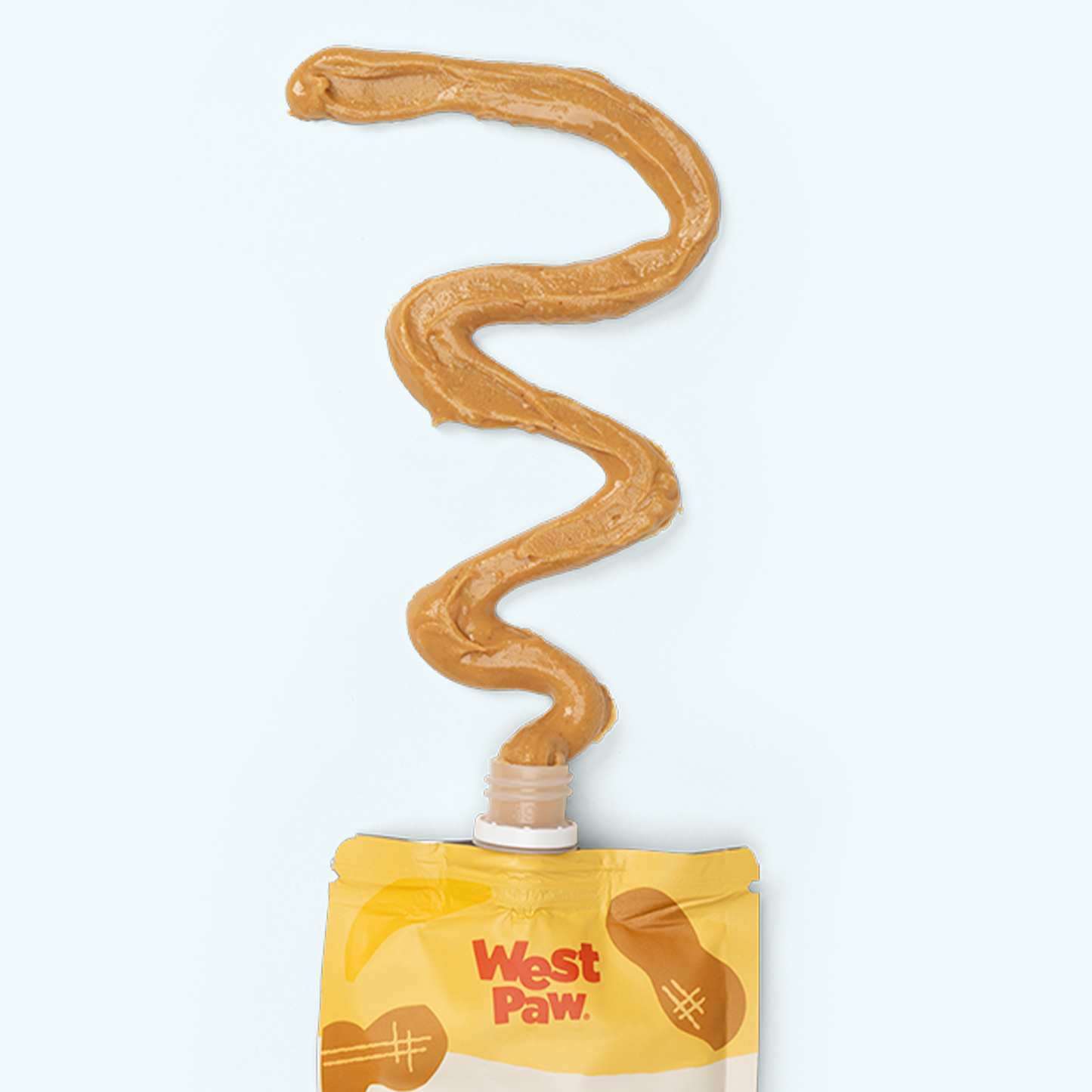 West Paw Peanut Butter and Banana Creamy Dog Treat