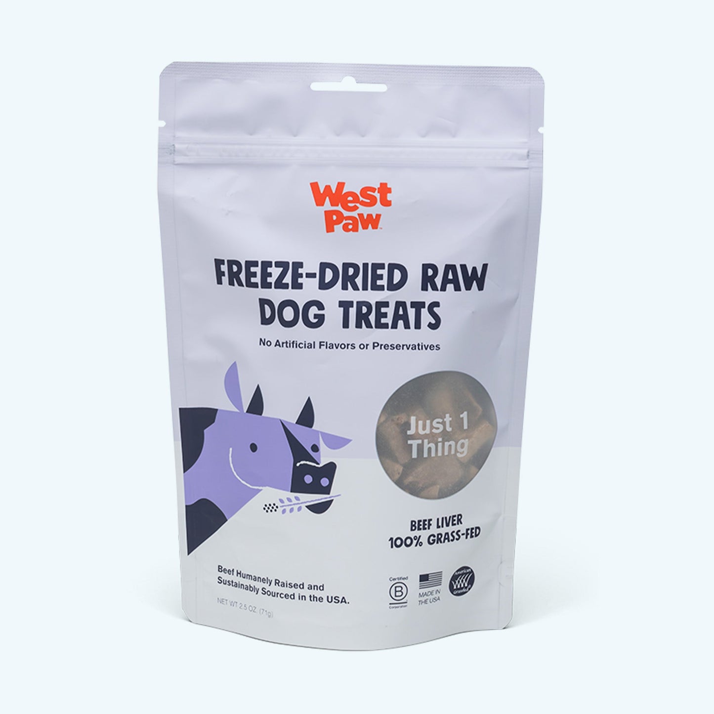 West Paw Freeze-Dried Raw Beef Liver Treats