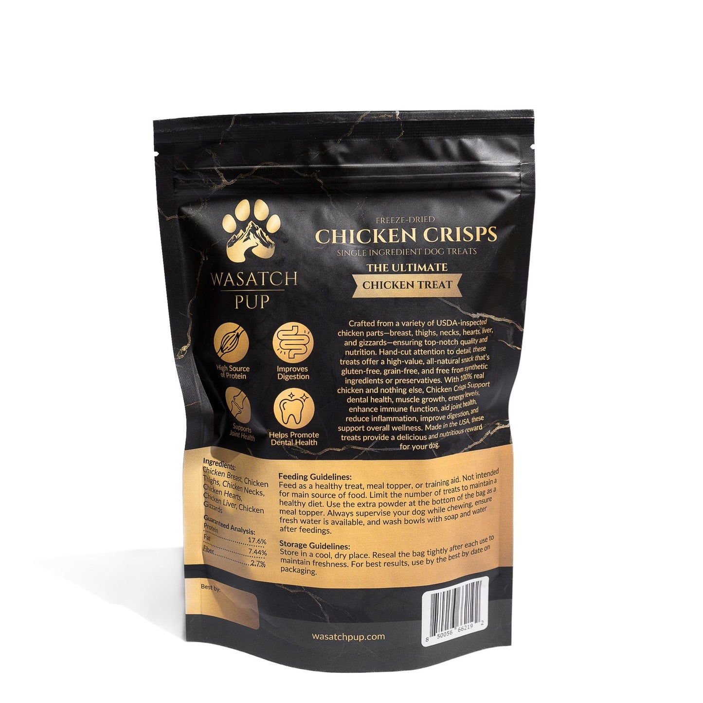 Wasatch Pup - Freeze-Dried Chicken Crisps