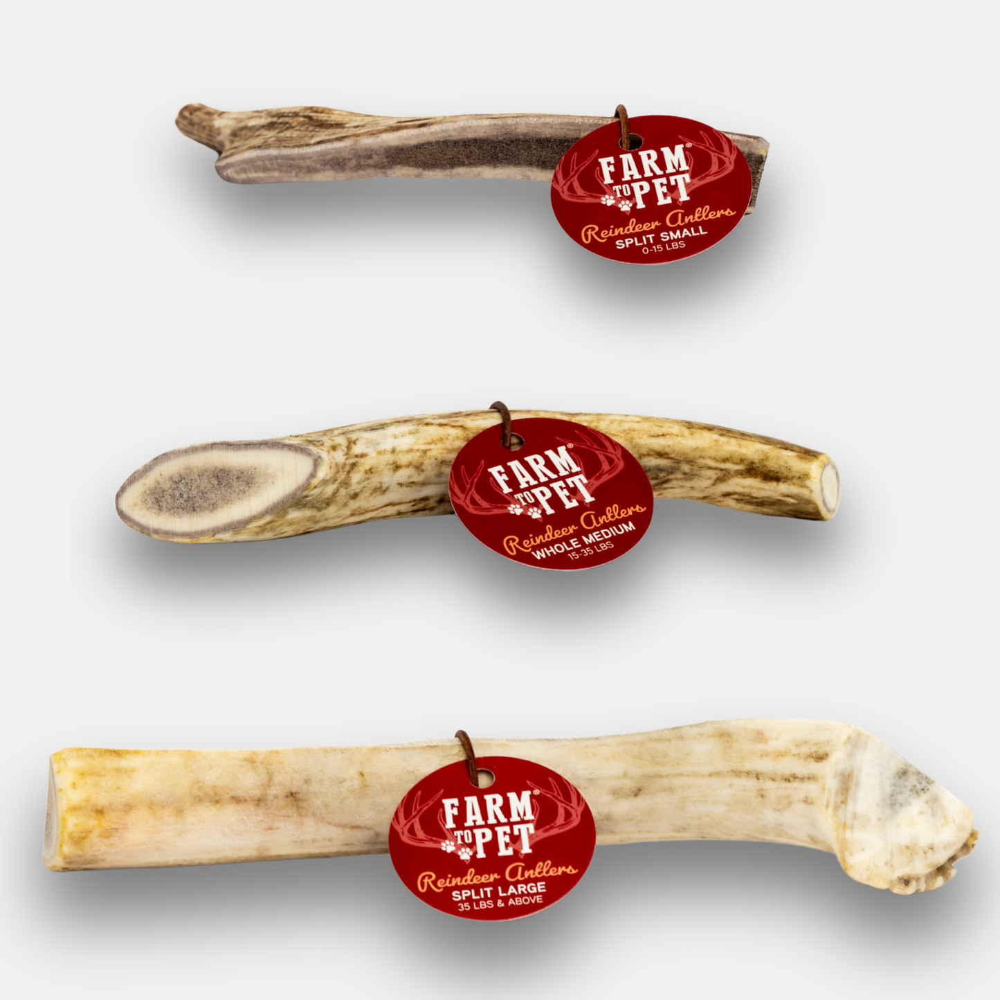 Farm to Pet - Reindeer Antler Dog Chews | Organic Chews for Dogs