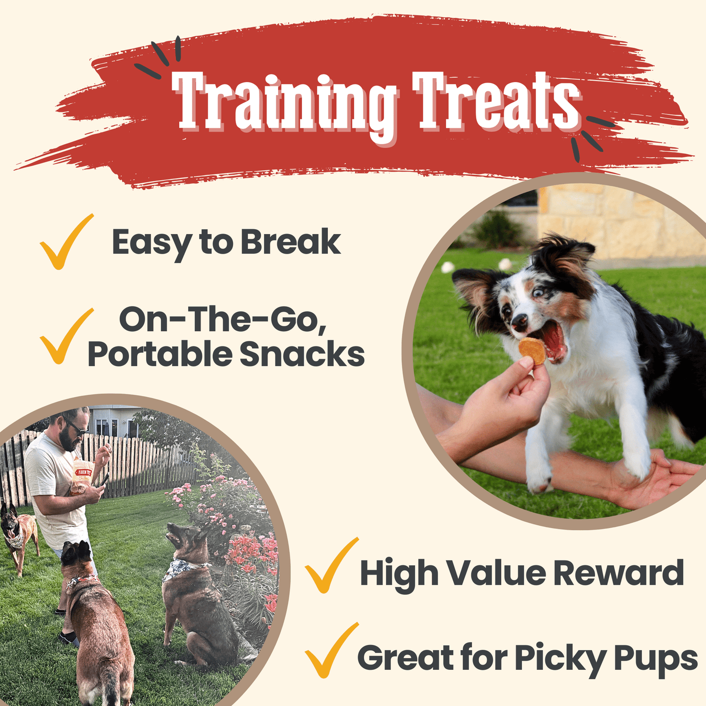 Farm to Pet - Chicken Chips for Dogs | All-Natural Single-Ingredient Dog Treats