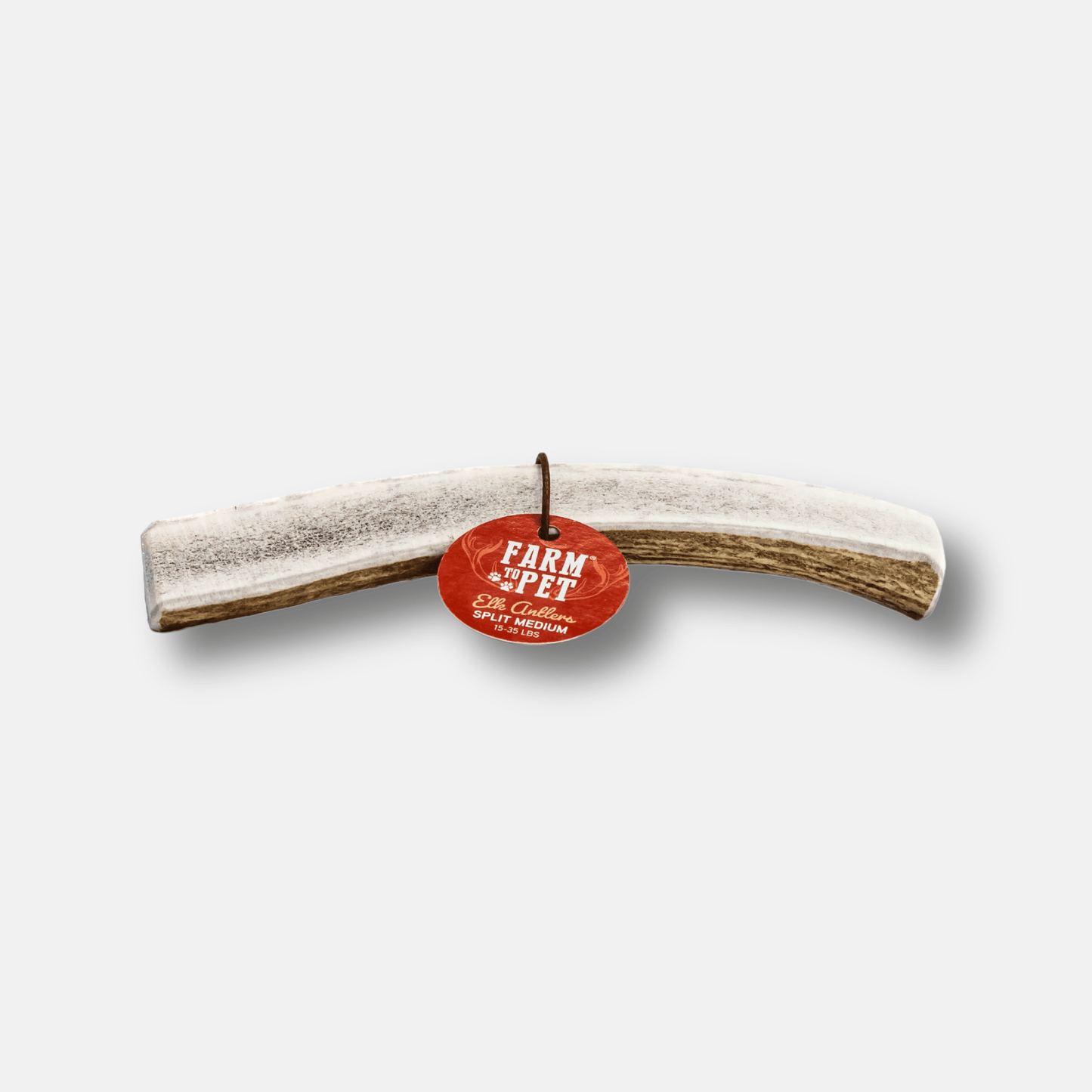 Farm to Pet - Elk Antler Dog Chews | All-Natural Whole and Split Elk Antler Chews for Dogs
