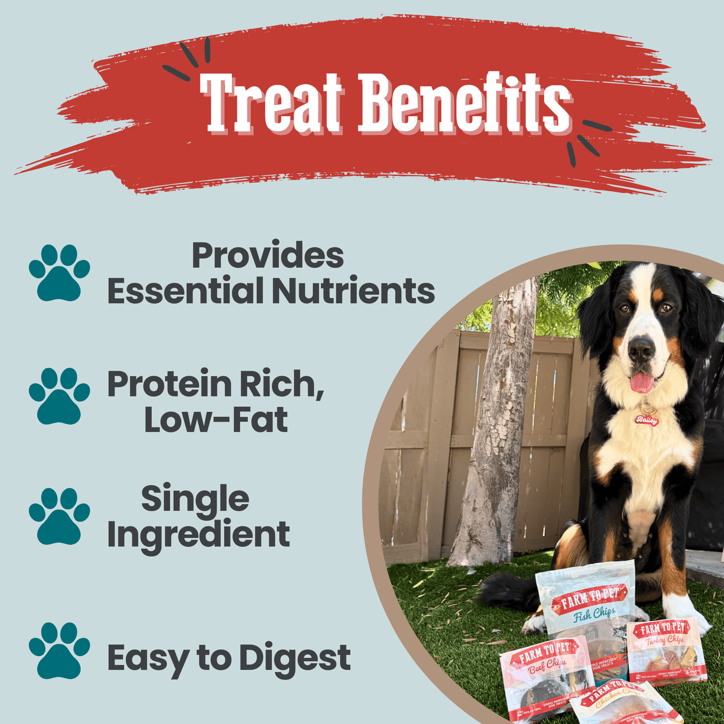 Farm to Pet - Puppy Packs 'n Snacks Dog Treat Starter Pack | Single-Ingredient Training Treats