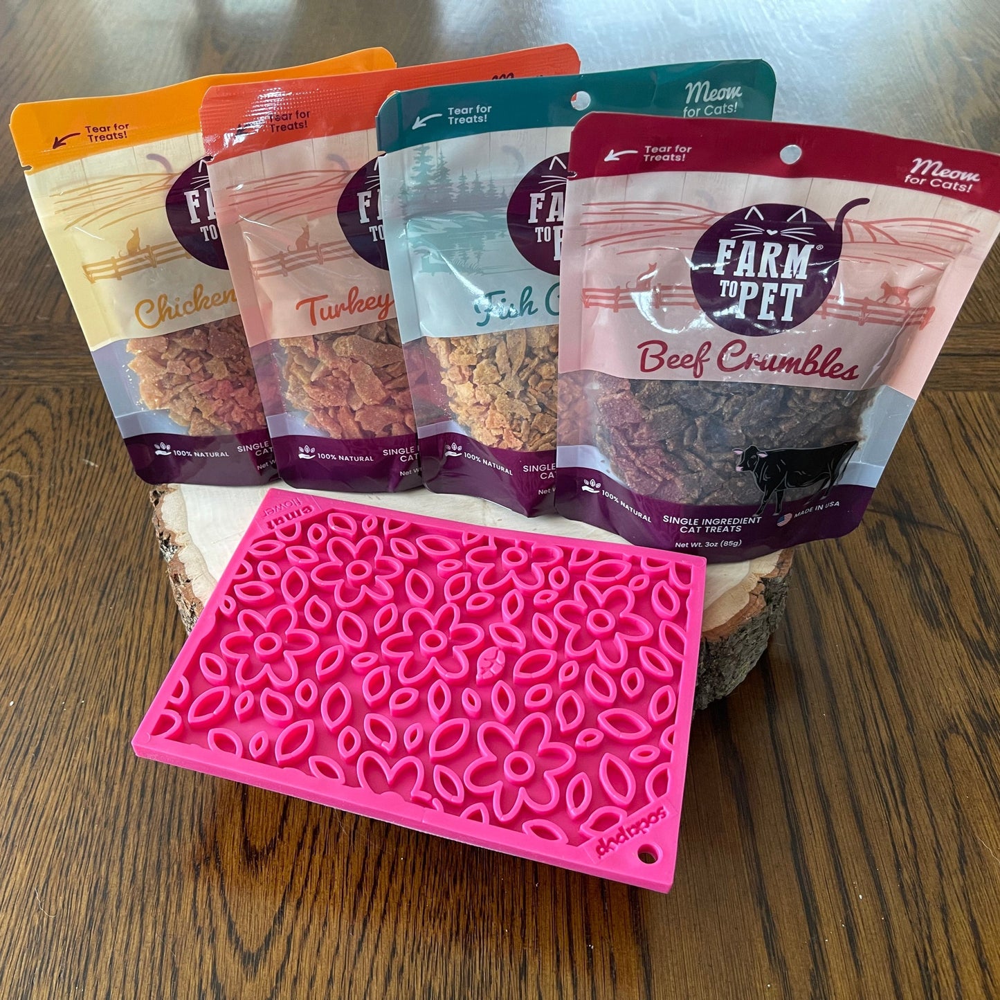 Farm to Pet - Chicken Crumbles Cat Treats | Single-Ingredient Treats for Cats