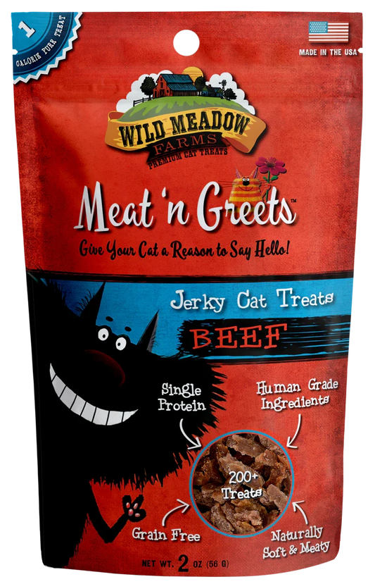Wild Meadow Farms Meat 'N Greets Beef (2oz)