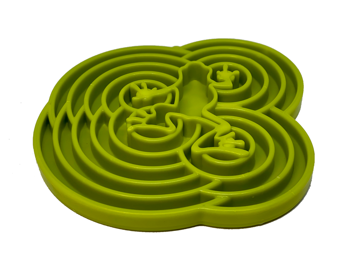 SodaPup Water Frog eTray - Shallow Slow Feeder Dog Bowl for Enrichment | USA Made