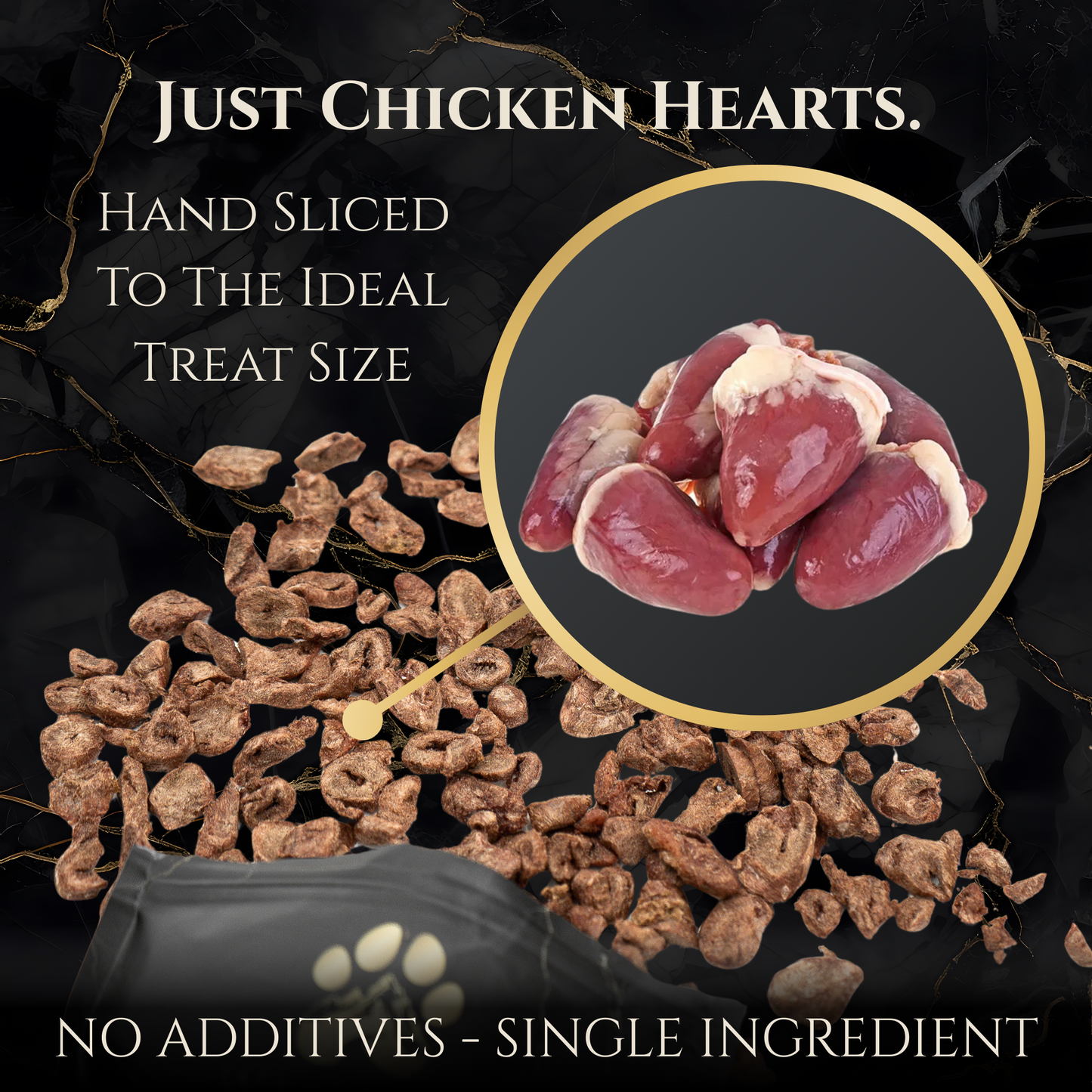 Wasatch Pup - Freeze-Dried Chicken Heart