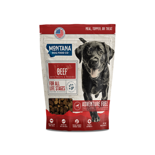 Montana Dog - Grain-Free Beef Freeze-Dried Raw Adventure Fuel (Dog Food)