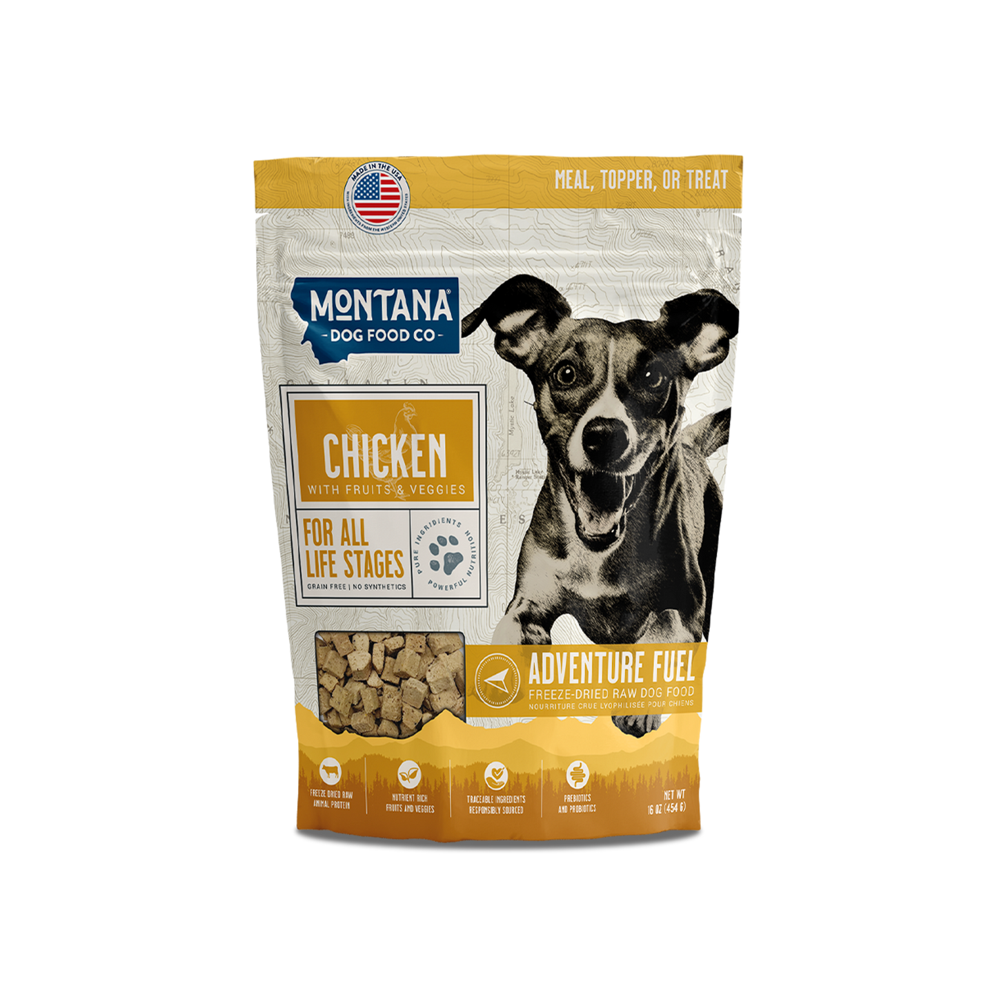 Montana Dog - Grain-Free Chicken Freeze-dried Raw Adventure Fuel (Dog Food)