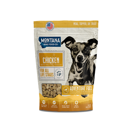 Montana Dog - Grain-Free Chicken Freeze-dried Raw Adventure Fuel (Dog Food)