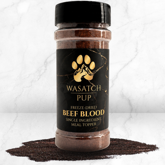 Wasatch Pup - Freeze-Dried Beef Blood | Meal Topper