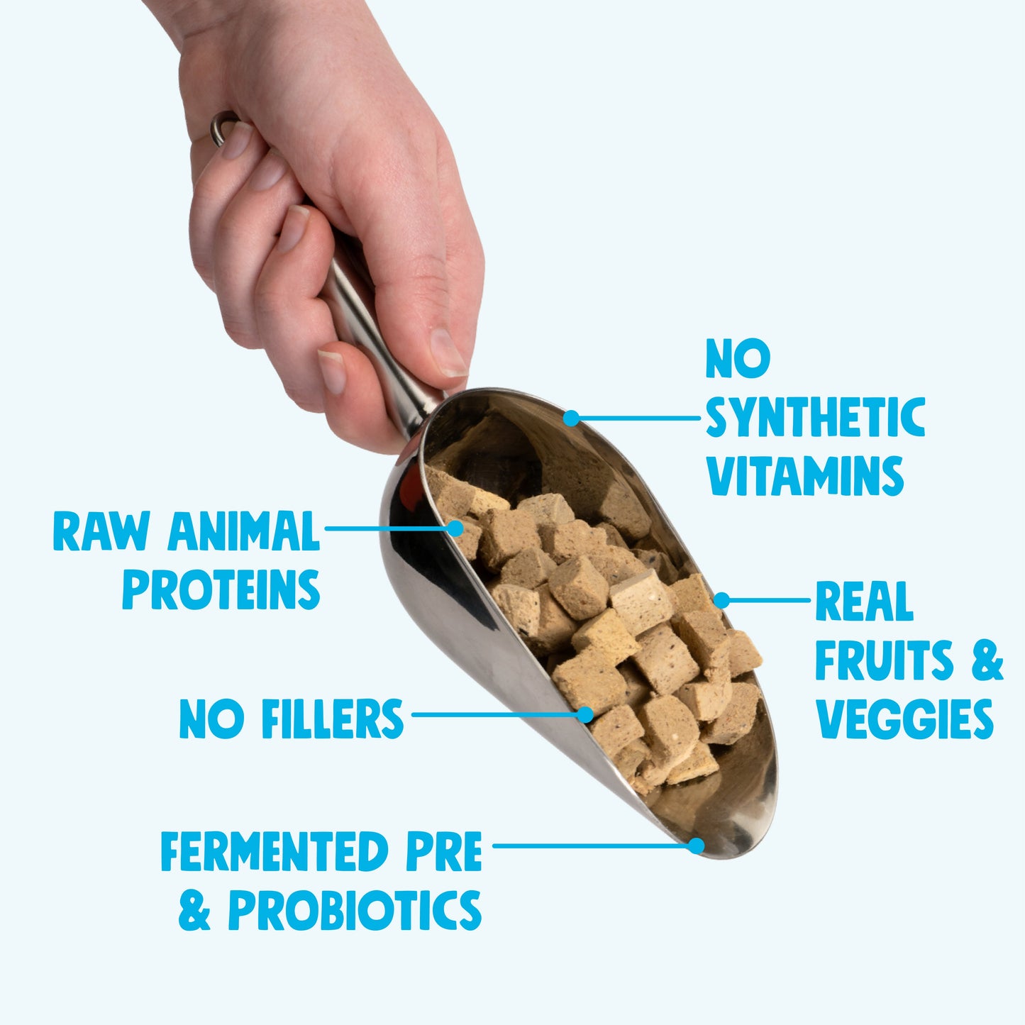 West Paw Rawbiotic Bites Trout & Beef Dog Food Topper