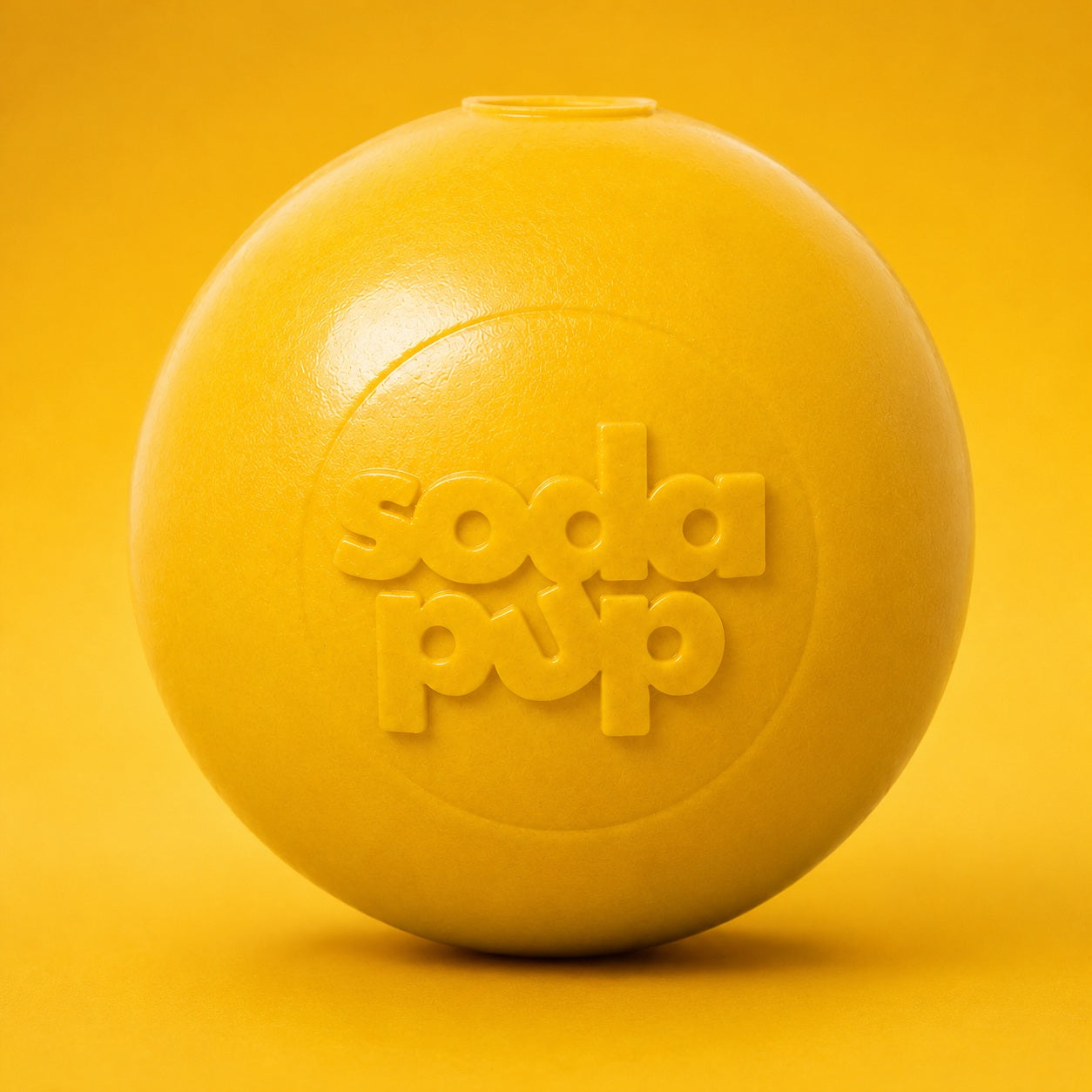 SodaPup Squeak Ball - Durable Squeaky Dog Toy, Floats, Chew Toy | USA Made