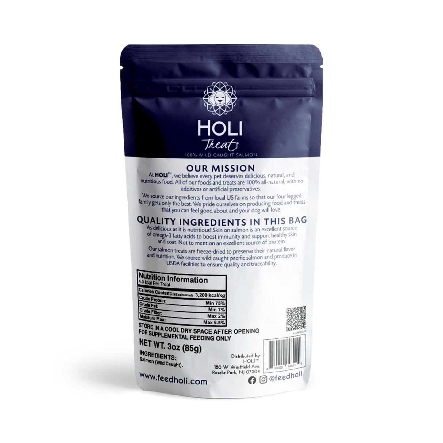 HOLI - Wild Caught Salmon Dog and Cat Treats