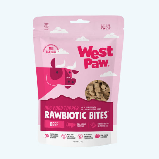 West Paw Rawbiotic Bites Dog Food Topper