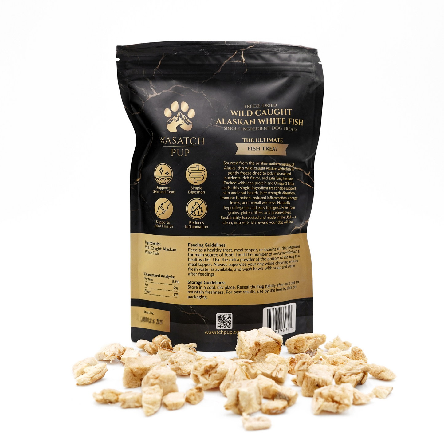 Wasatch Pup - Freeze-Dried Alaskan Whitefish