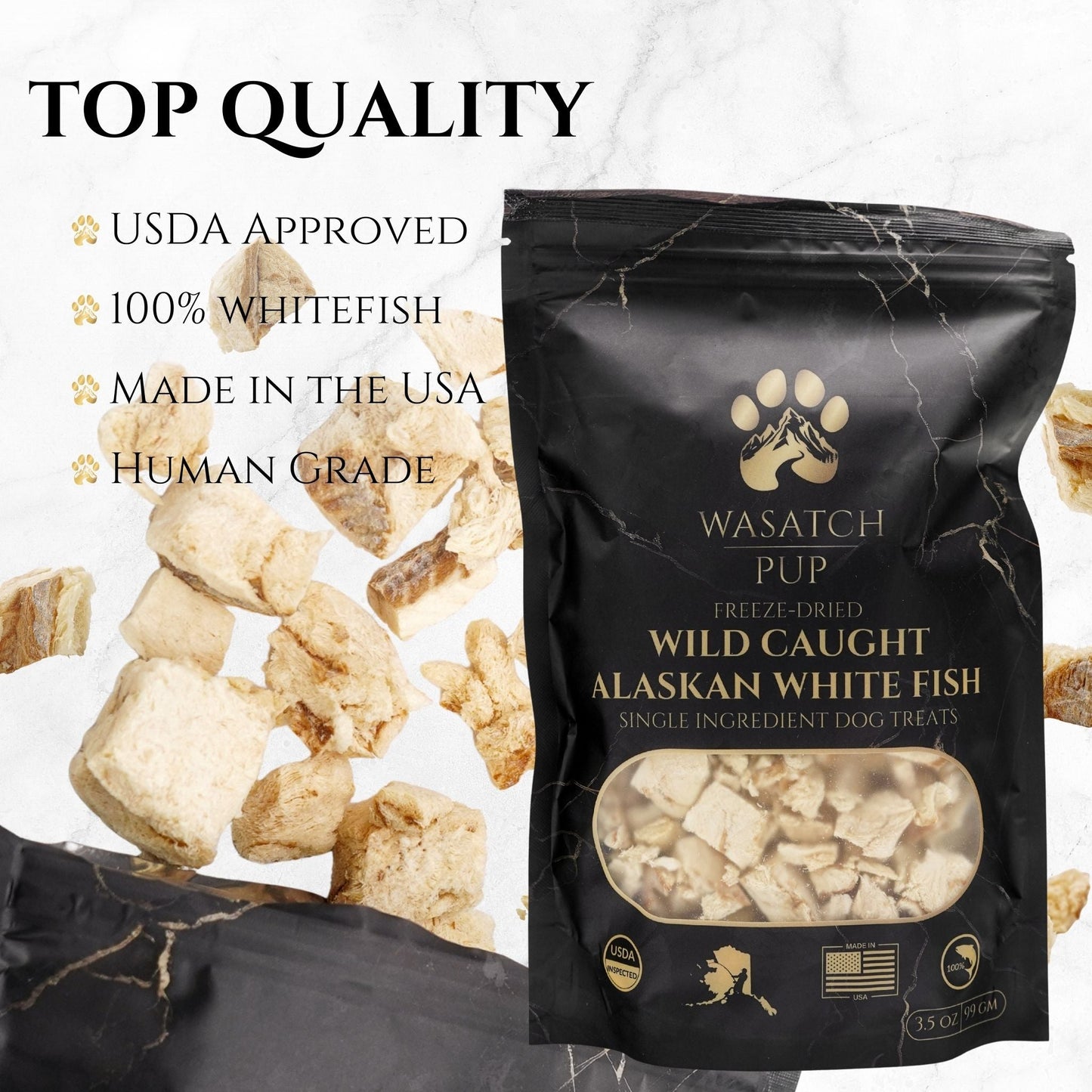 Wasatch Pup - Freeze-Dried Alaskan Whitefish