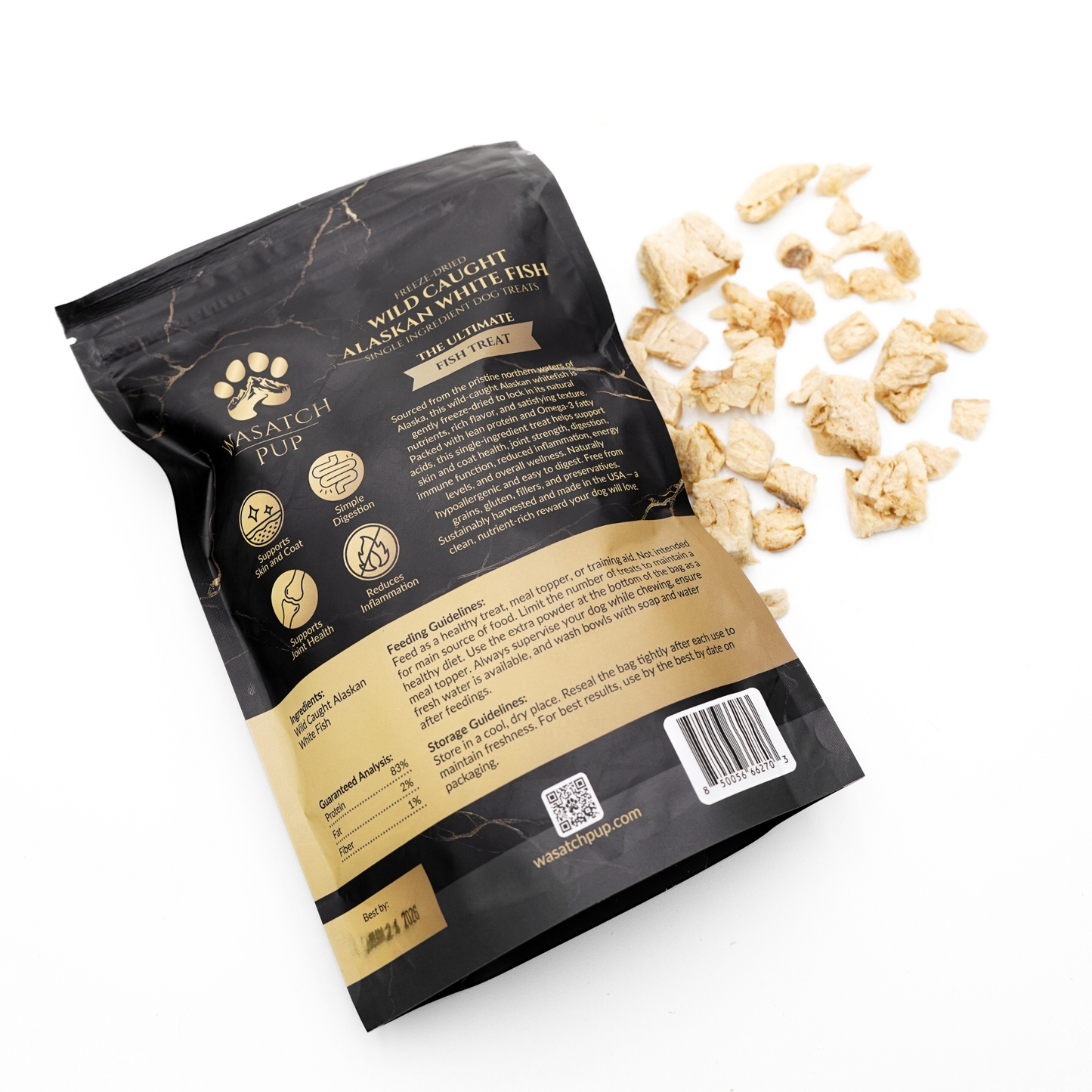 Wasatch Pup - Freeze-Dried Alaskan Whitefish
