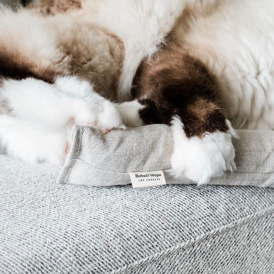Boba & Vespa - Hemp & Cotton Cat Kicker Toy for Bunny Kicks | Boba & Vespa