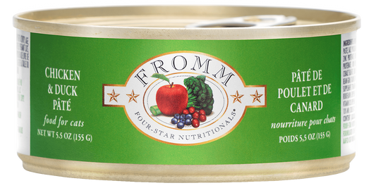 Fromm 4 Star Chicken and Duck Cat Pate (5.5oz)