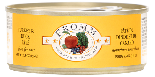Fromm 4 Star Turkey and Duck Cat Pate (5.5oz)