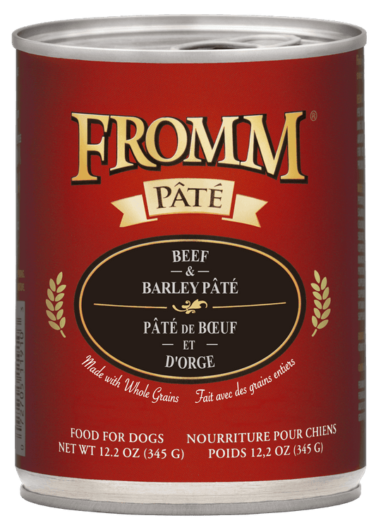 Fromm All Life Stages Beef & Barley Wet Dog Can (12.2oz)
