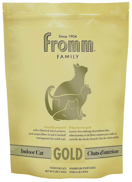 Fromm Gold Indoor Adult Dry Cat Food (4lbs)