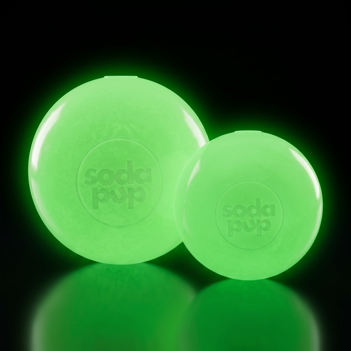 SodaPup Squeak Ball - Durable Squeaky Dog Toy, Floats, Chew Toy | USA Made