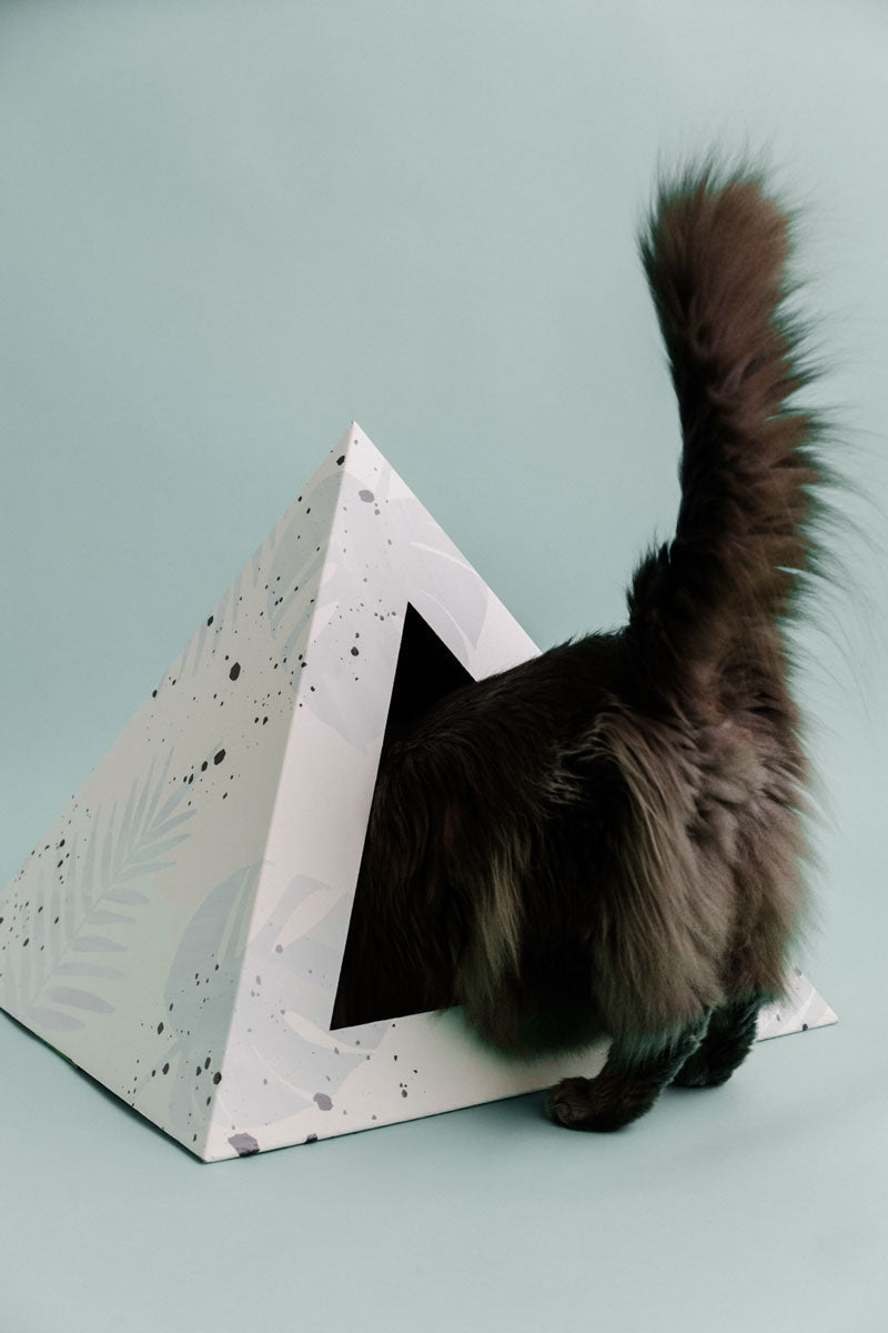 Kitty Kardboard 'Oasis' Cardboard Cat Pyramid