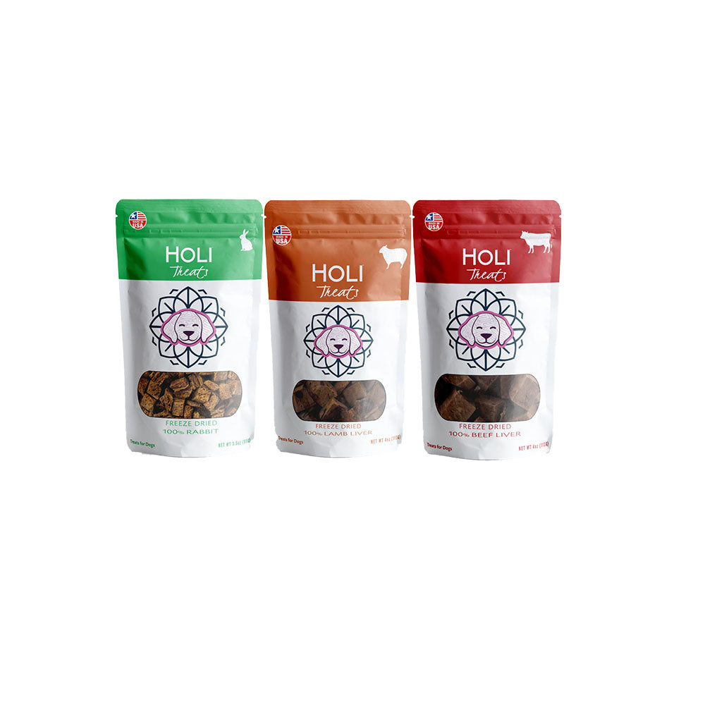 HOLI - Land Lover's Dog Treat Variety Pack