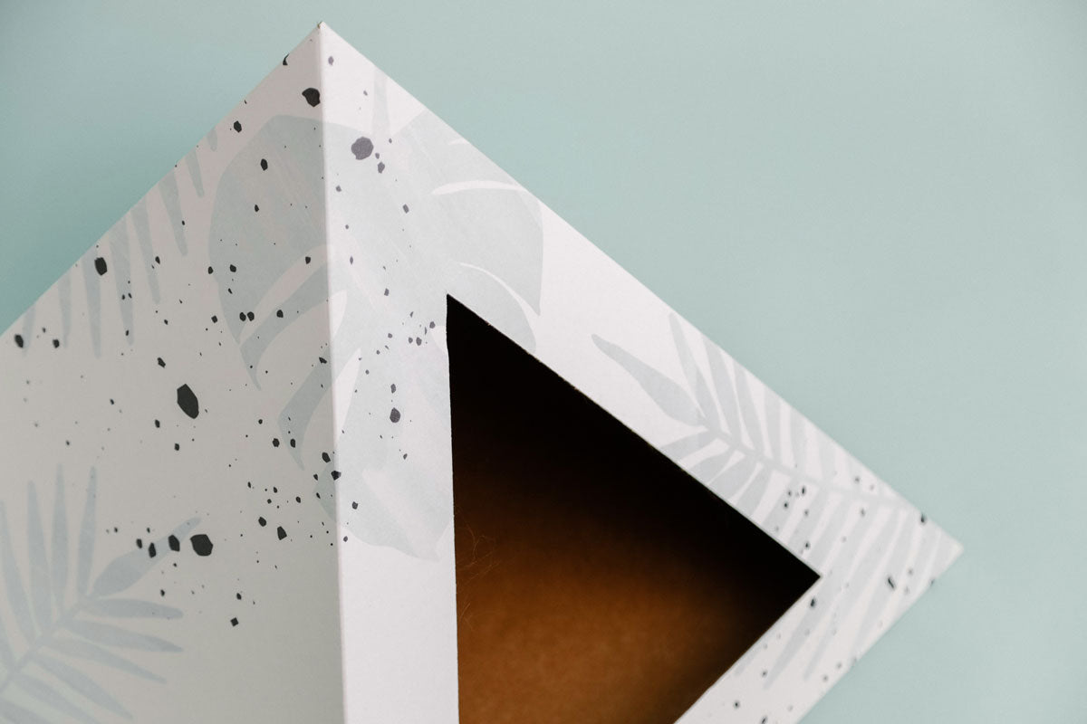 Kitty Kardboard 'Oasis' Cardboard Cat Pyramid
