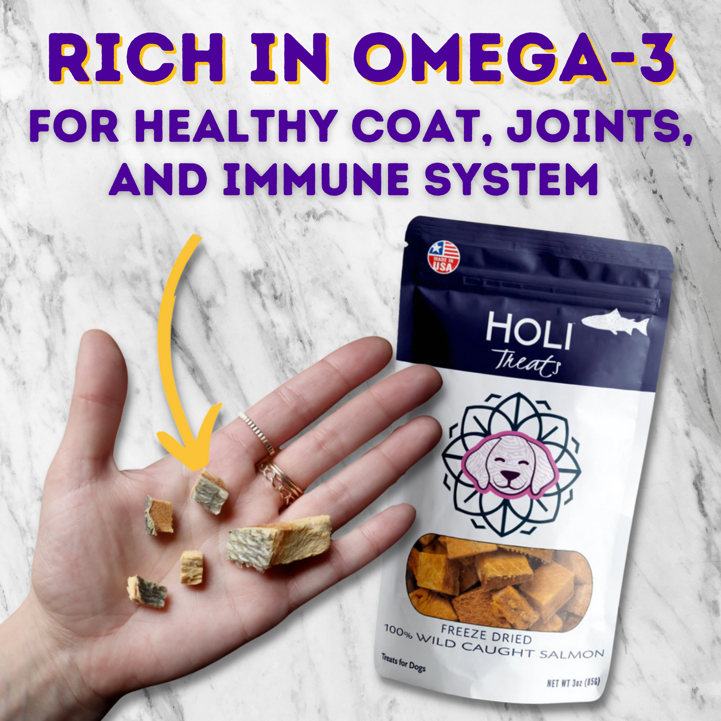 HOLI - Wild Caught Salmon Dog and Cat Treats